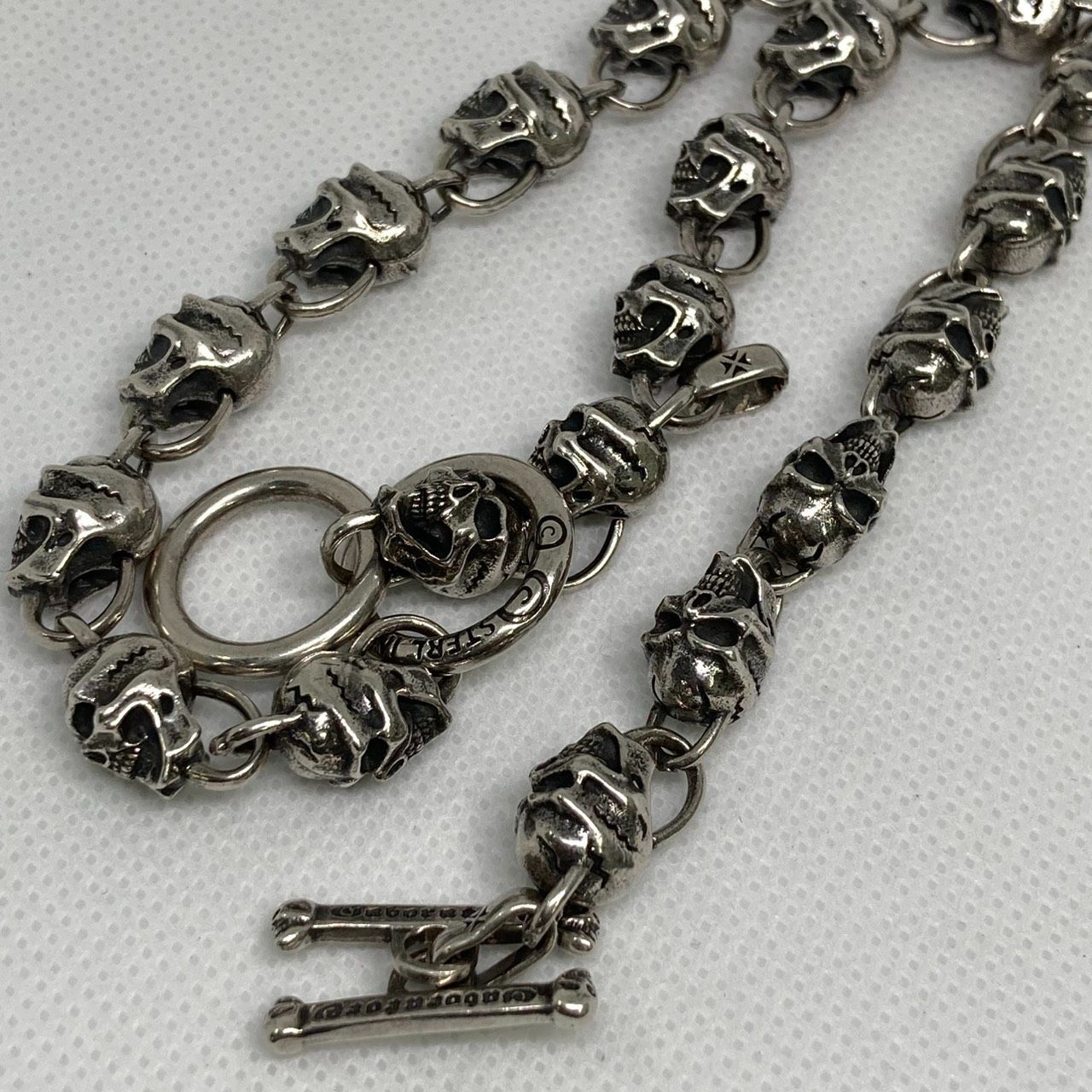 ドクロ ブレスレット