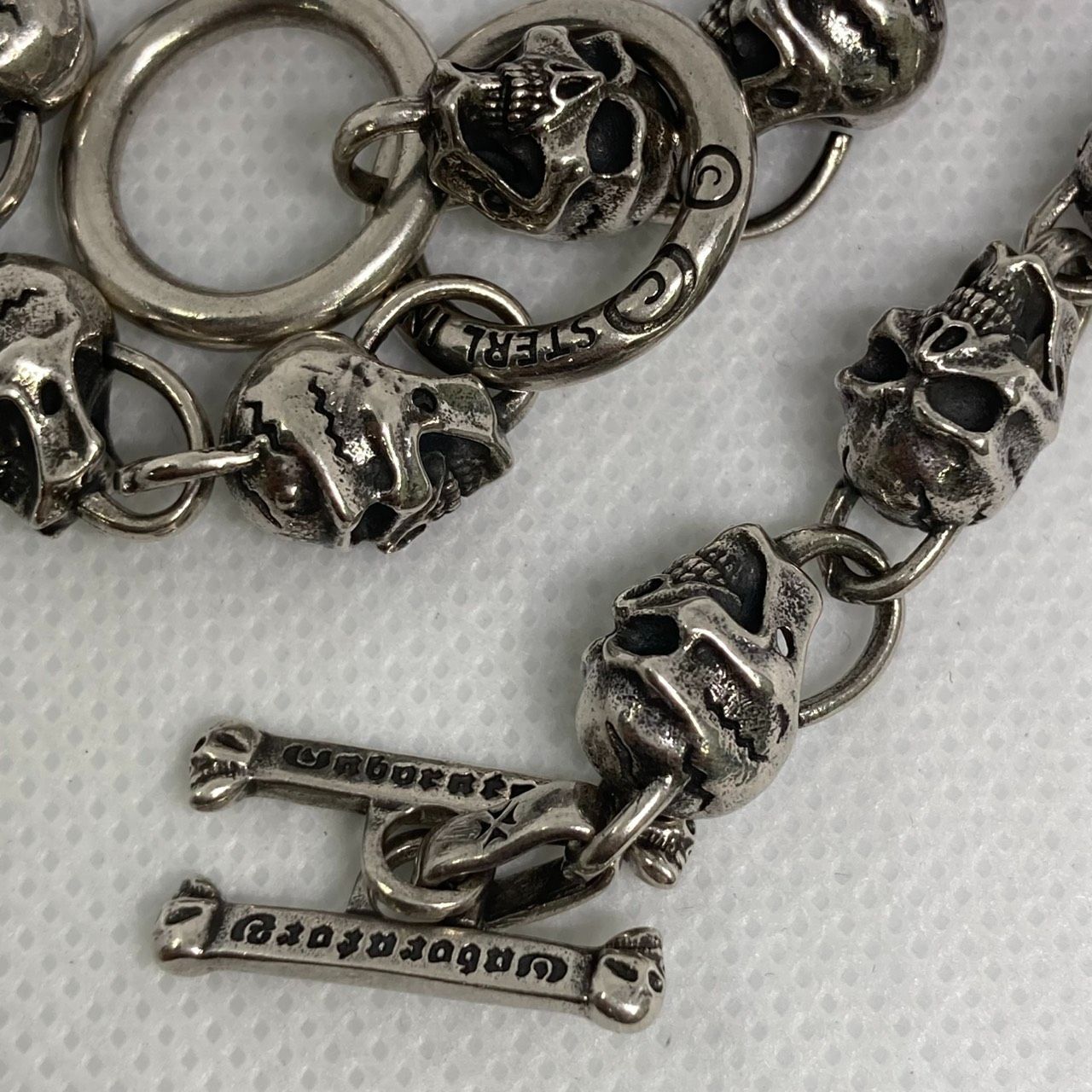 シルバー ドクロ