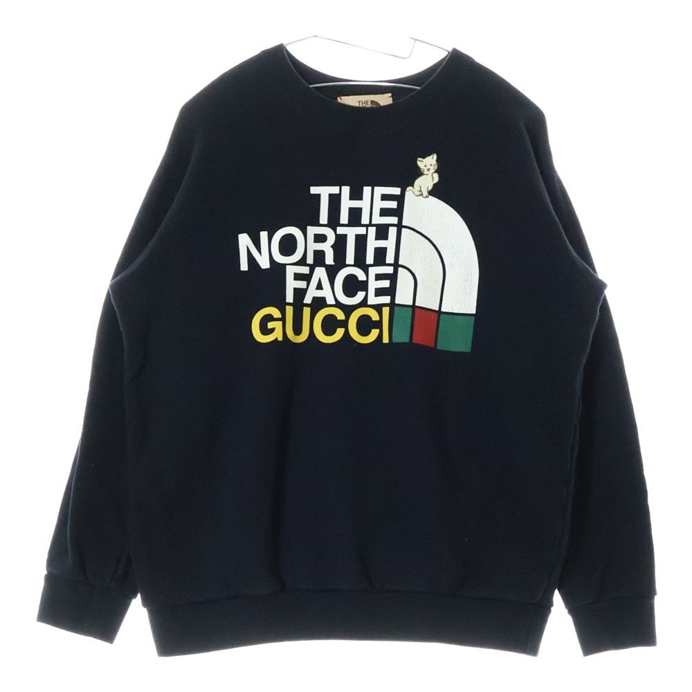 GUCCI (グッチ) ×THE NORTH FACE ザノースフェイス ロゴプリント