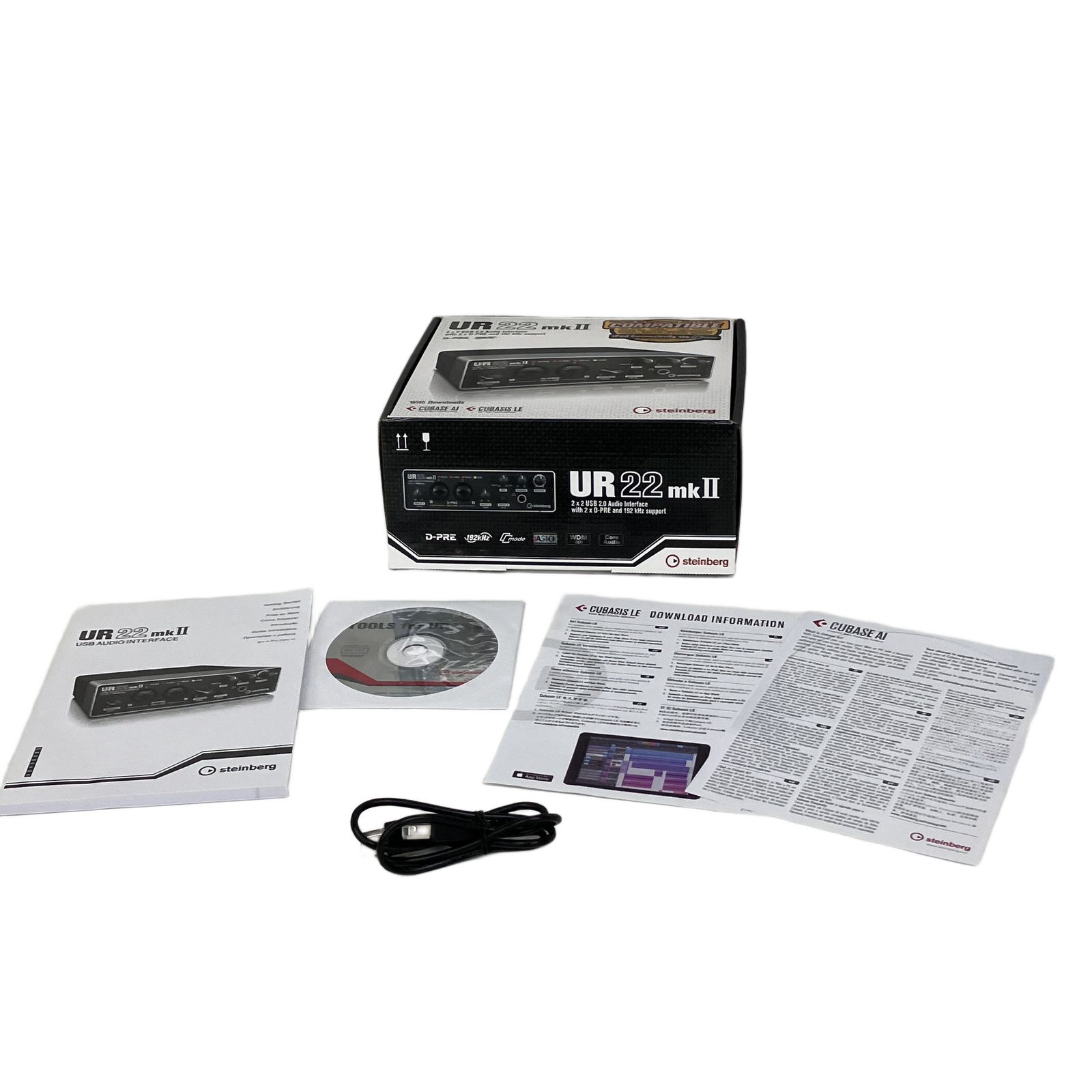 Steinberg UR22mkII オーディオインターフェース スタインバーグ 音響