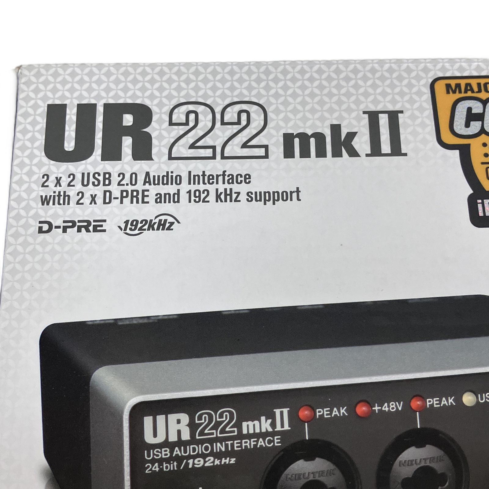 Steinberg UR22mkII オーディオインターフェース スタインバーグ 音響