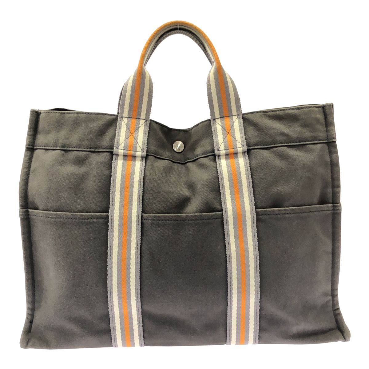 ◎HERMES◎ エルメス バッグ フールトゥ 銀座限定 GINZA 2001 グレー