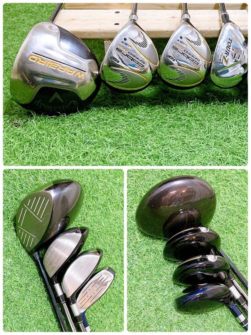 M3.キャロウェイ 初心者オススメ ゴルフクラブ メンズセット 右利き 12