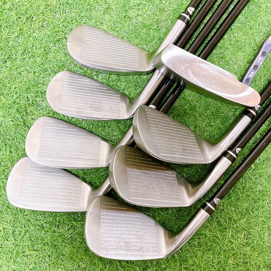 M3.キャロウェイ　初心者オススメ　ゴルフクラブ　メンズセット　右利き　12本 M3.キャロウェイ 初心者オススメ ゴルフクラブ メンズセット 右利き 12