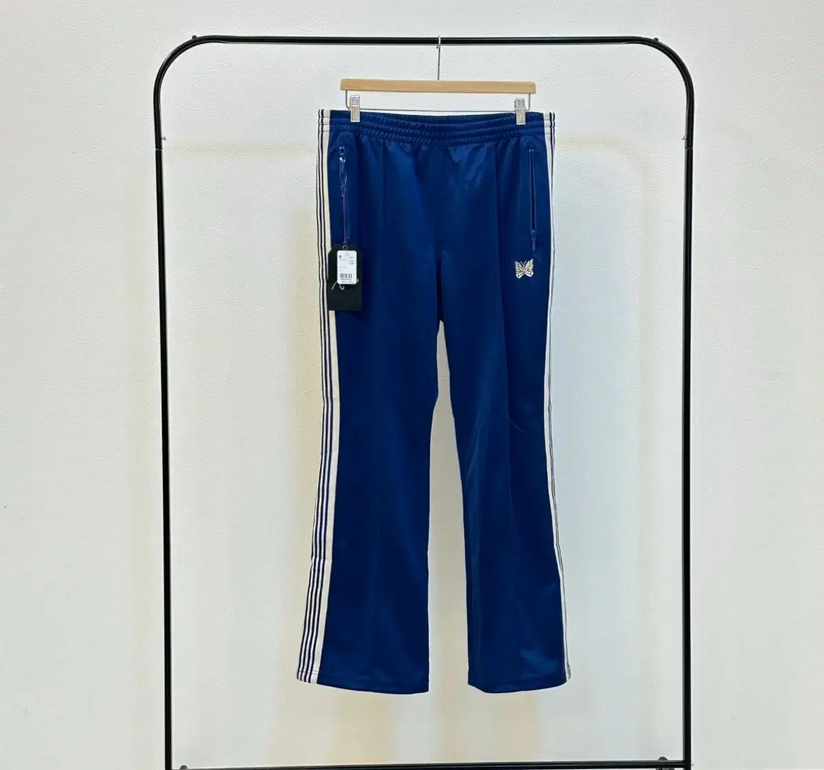 ニードルズ トラックパンツ ロイヤル Lサイズ A 1763