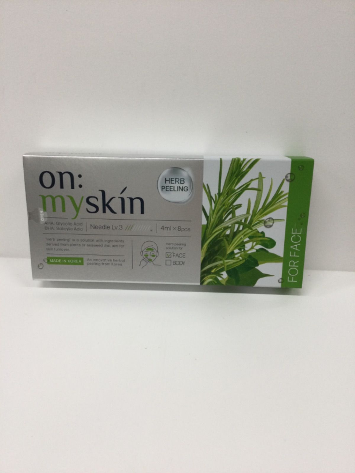 S3875 K オンマイスキン ハーブピーリングソリューション フェイス用