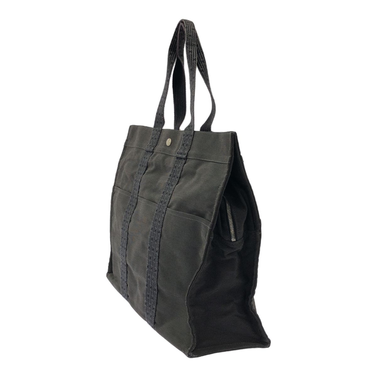 HERMES エルメス フールトゥ ハンドバッグ ブラック トートバッグ ファッション 品 tsu