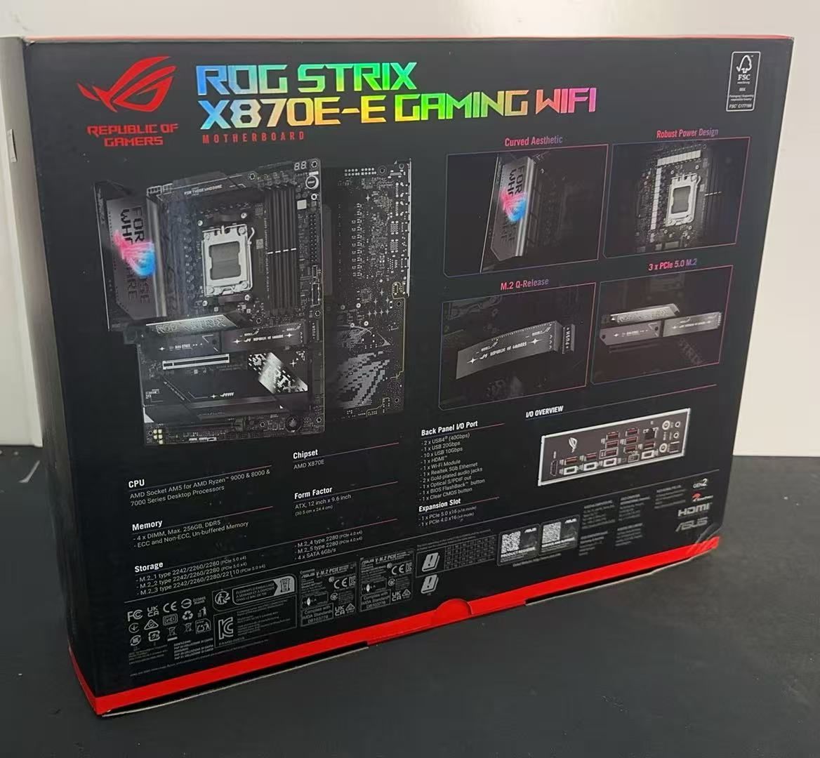 ASUS AMD Socket AM 5 ROG STRIX X 870 E-E GAMING WIFI 921738