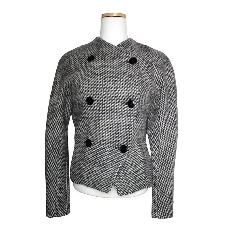 イサベル マラン BLACK LABEL 純ウール ツートン ジャケット 55