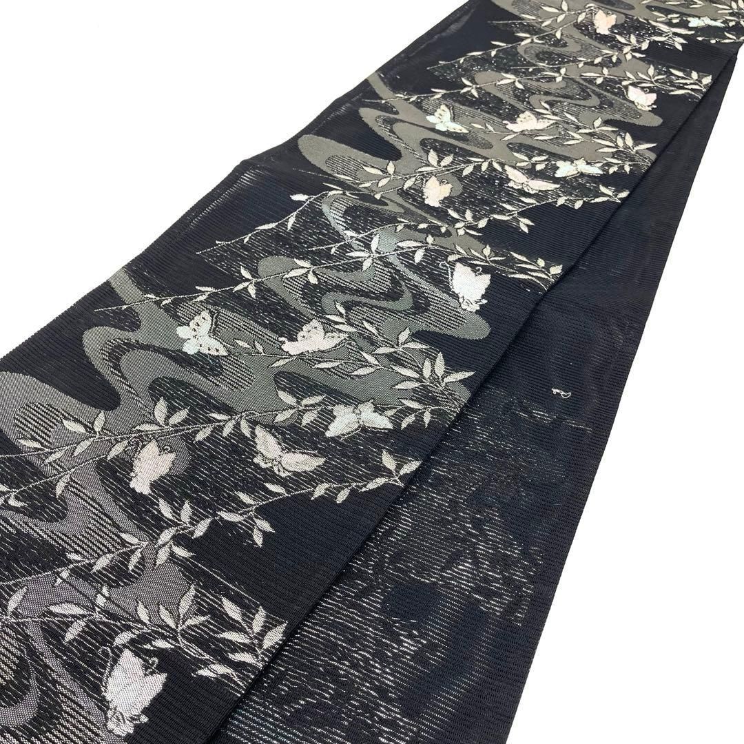 着物と帯 時流 SN 25879 s 正絹 夏京袋帯 絽綴れ 長尺