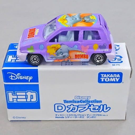 ディズニートミカコレクション Dカプセル VOL.3 1/57 Honda シティ