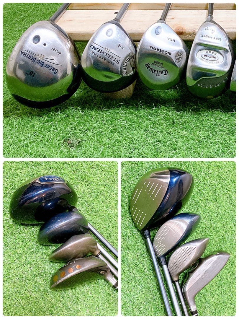 M4.キャロウェイ　初心者オススメ　ゴルフクラブ　メンズセット　右利き　12本 M4.キャロウェイ 初心者オススメ ゴルフクラブ メンズセット 右利き 12