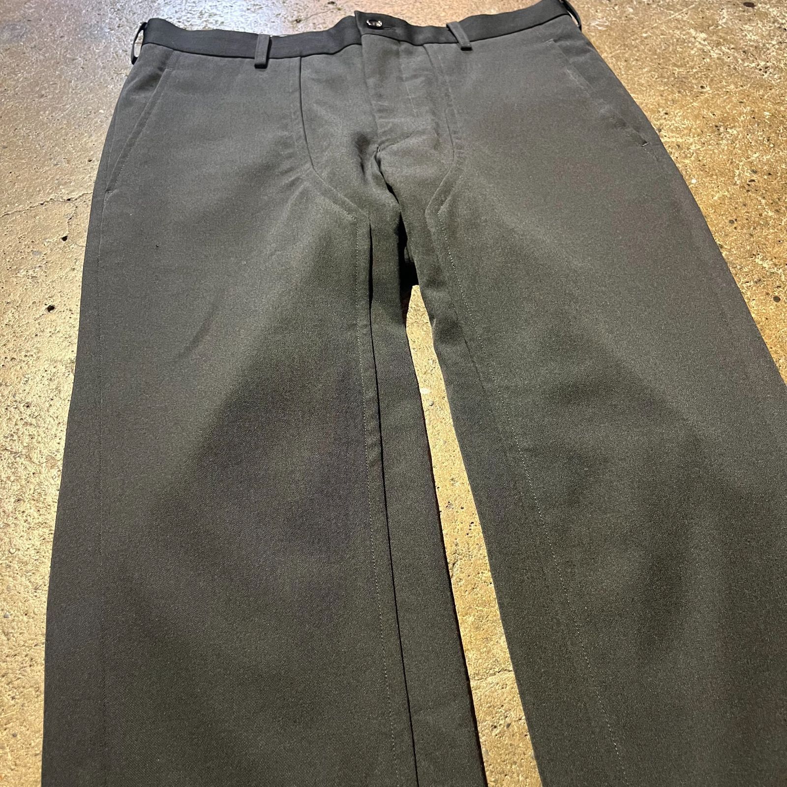 COMME des GARCONS HOMME PLUS 20aw ウールギャバダブルニーパンツ