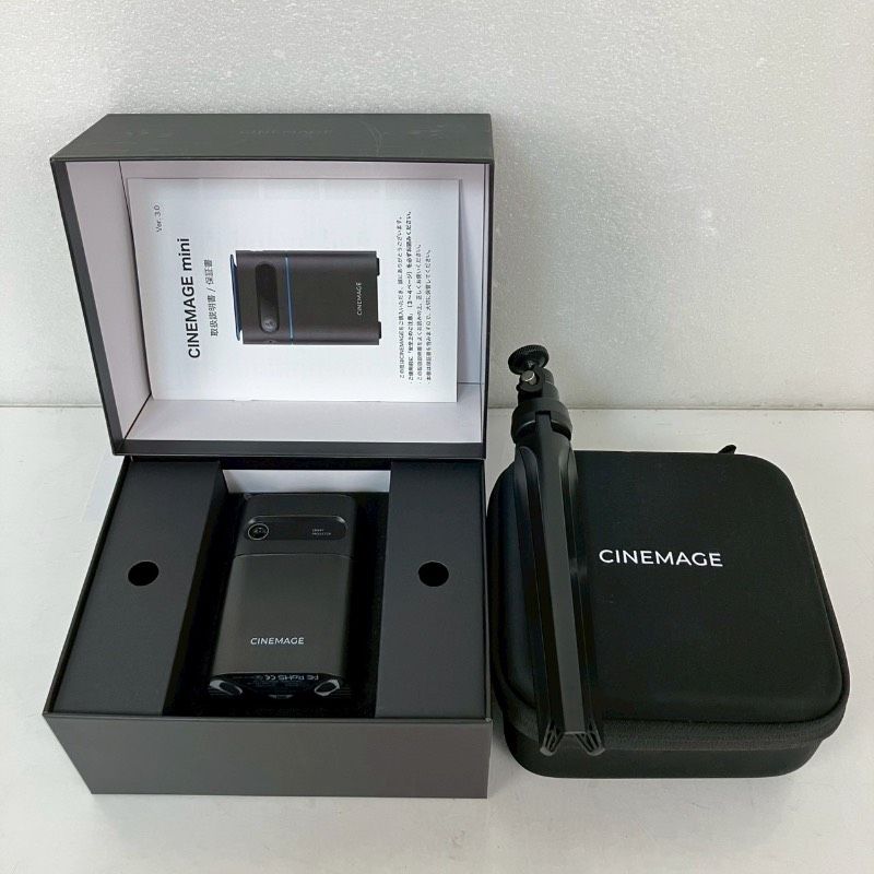 CINEMAGE mini ブラック プロジェクター シネマージュミニ - メルカリ