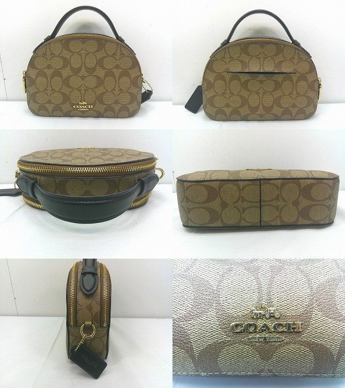 s25g-A807k【】COACH コーチ シグネチャー セレナ サッチェル 2WAY  