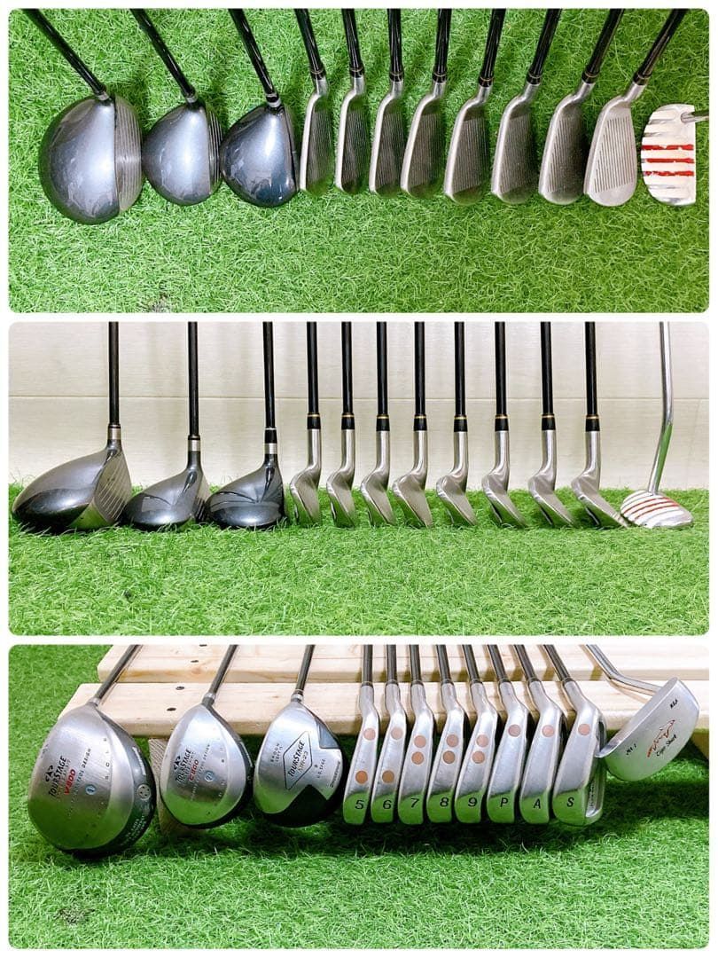 M6.ツアーステージ 初心者オススメ ゴルフクラブ メンズセット 右利き