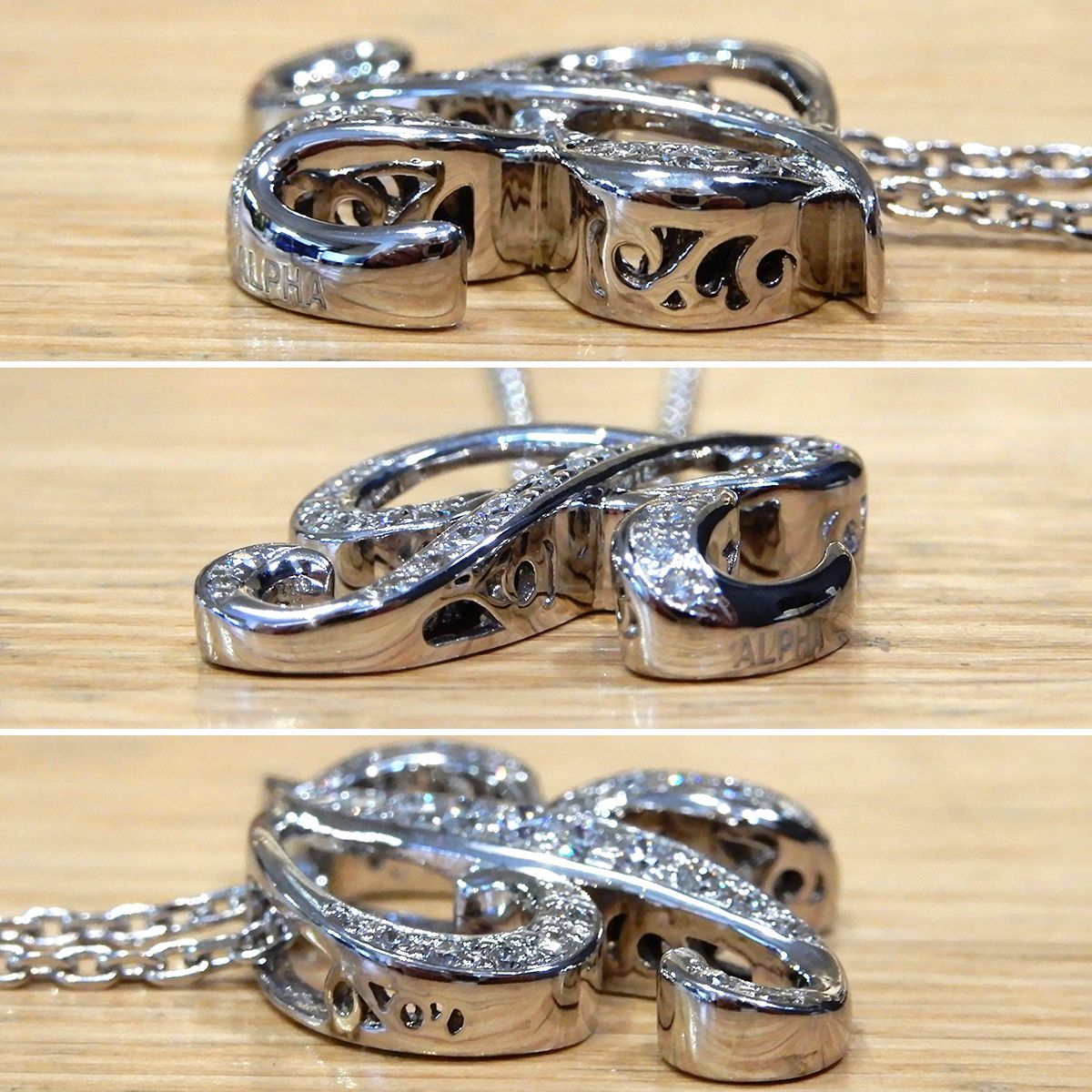  ゆきざき ノンブル アルファ イニシャル ペンダント R ネックレス Y ALPHA 12 9 M 14480 ネックレス アクセサリー