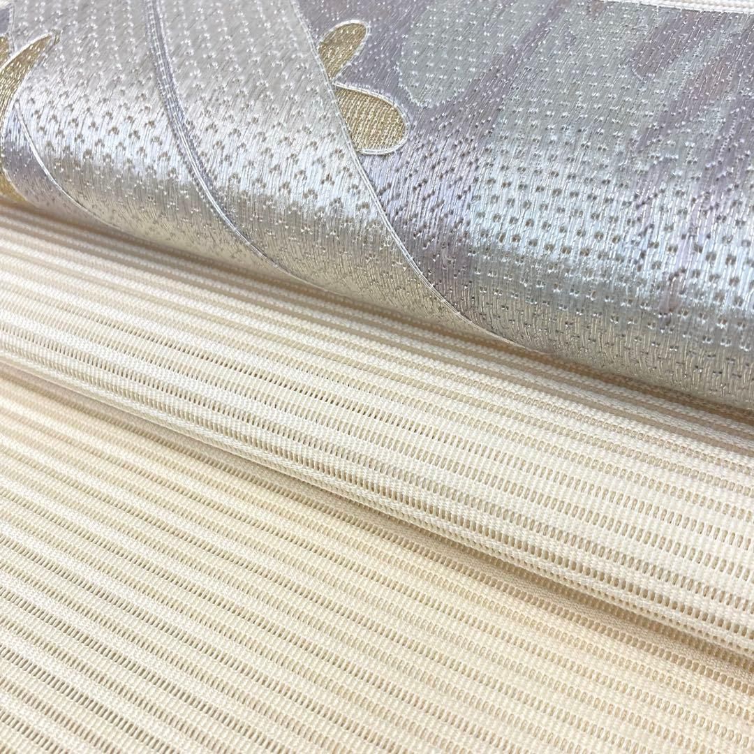 八寸夏名古屋帯絽刺し 伝統文化