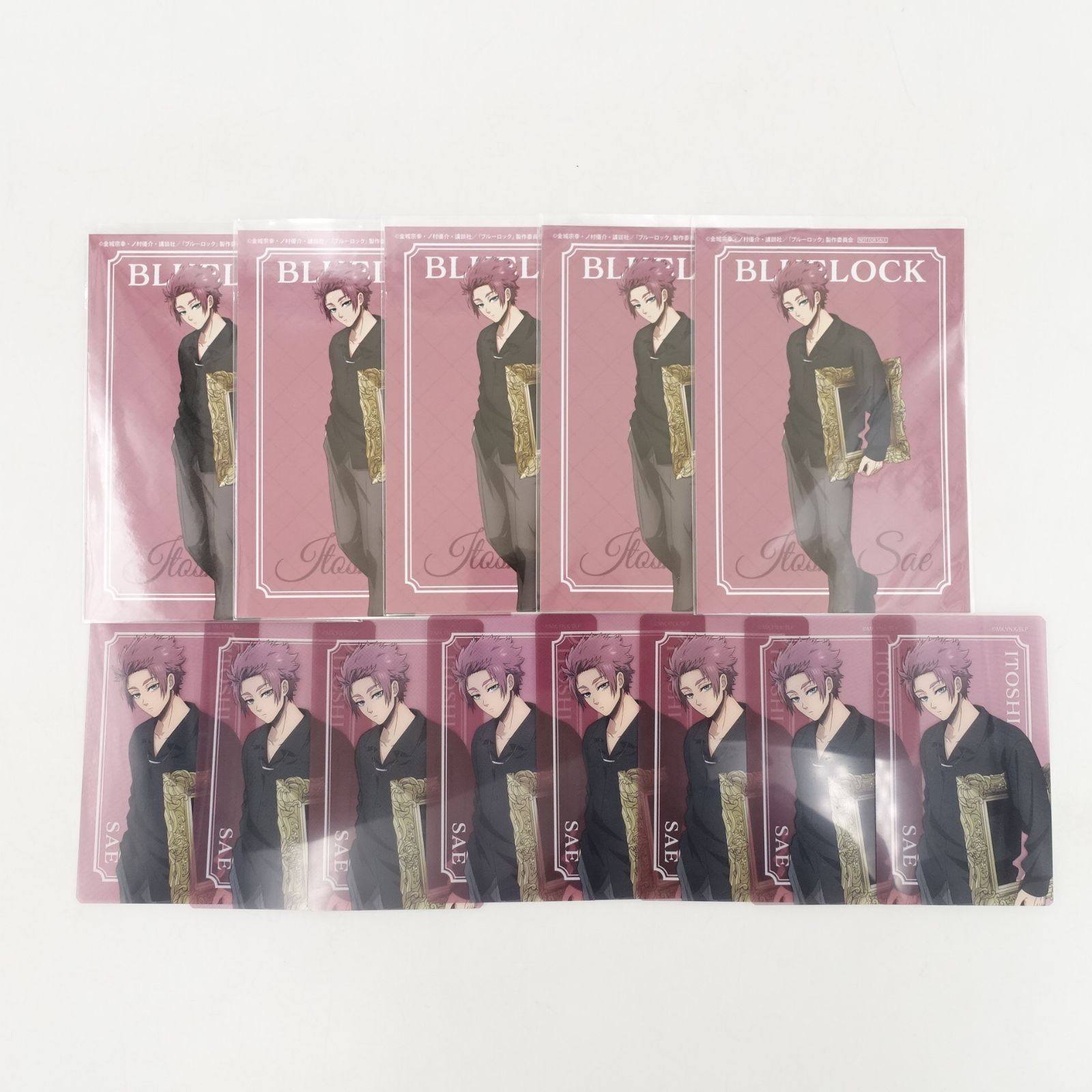 ブルーロック 糸師冴 frame THEキャラ SHOP フレーム クリアカード