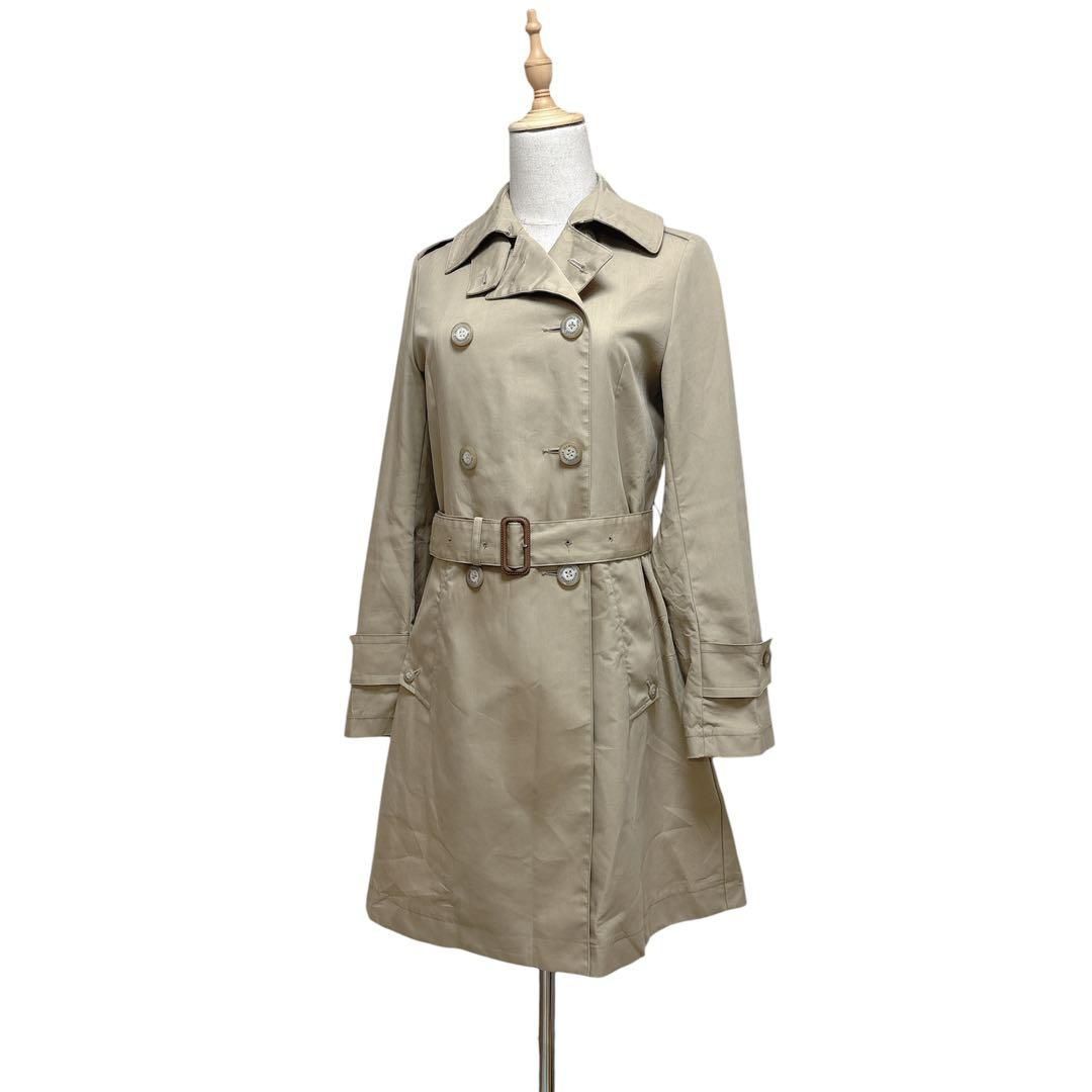 トラディショナルウェザーウェア【S-M】トレンチコート ベージュ 綿100