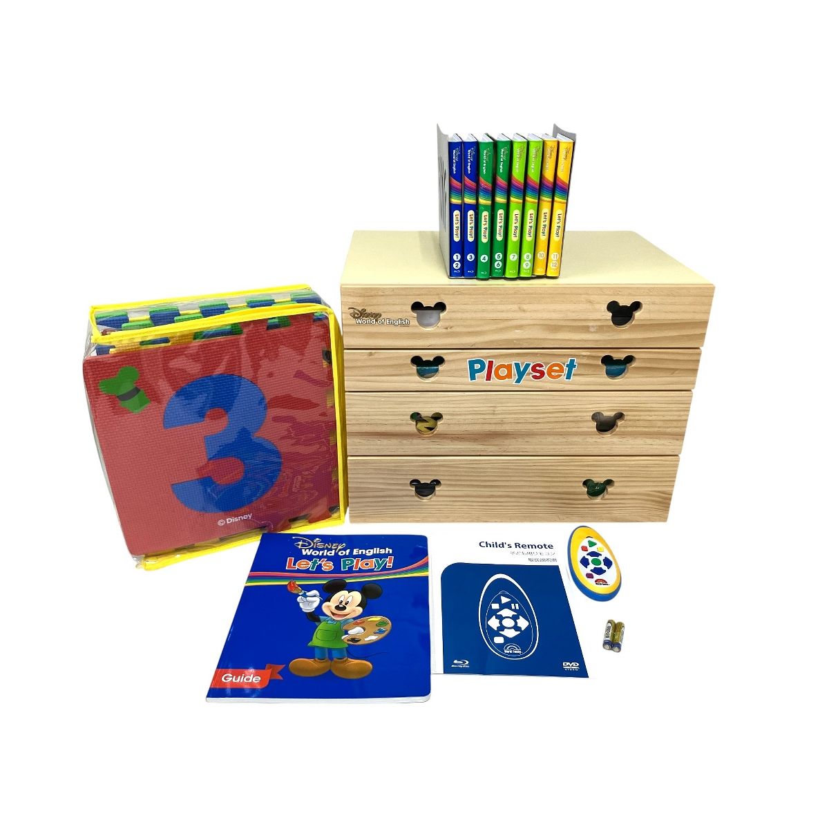 ディズニー 英語 システム 2025年頃 DWE レッツプレイ Let's Play Blu