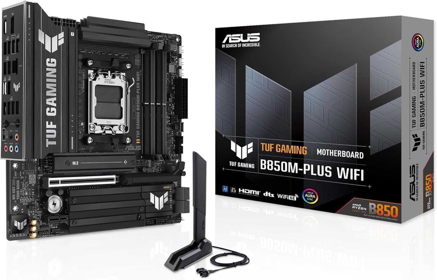 ASUS AMD AM 5 TUF GAMING B 850 M-PLUS WIFI 921739