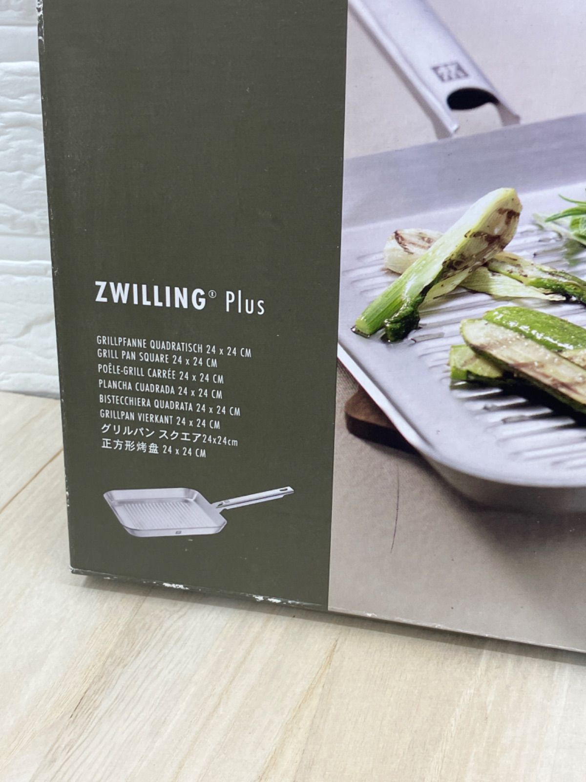 ZWILLING Plus グリルパン 24cm ツヴィリングプラス/グリルパン24cm☆未使用☆ ZWILLING Plus