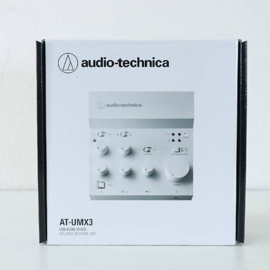 製 オーディオテクニカ AT-UMX 3 USBオーディオミキサー ホワイト モデル 315 h 19