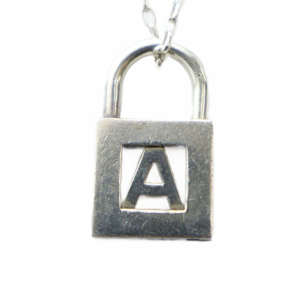 ティファニー TIFFANY & CO. カデナ ネックレス イニシャル A