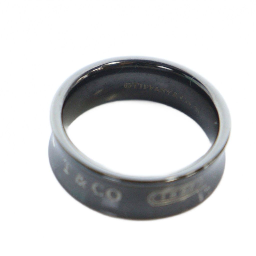 ティファニー TIFFANY & CO. 1837 ナロー チタン リング 指輪