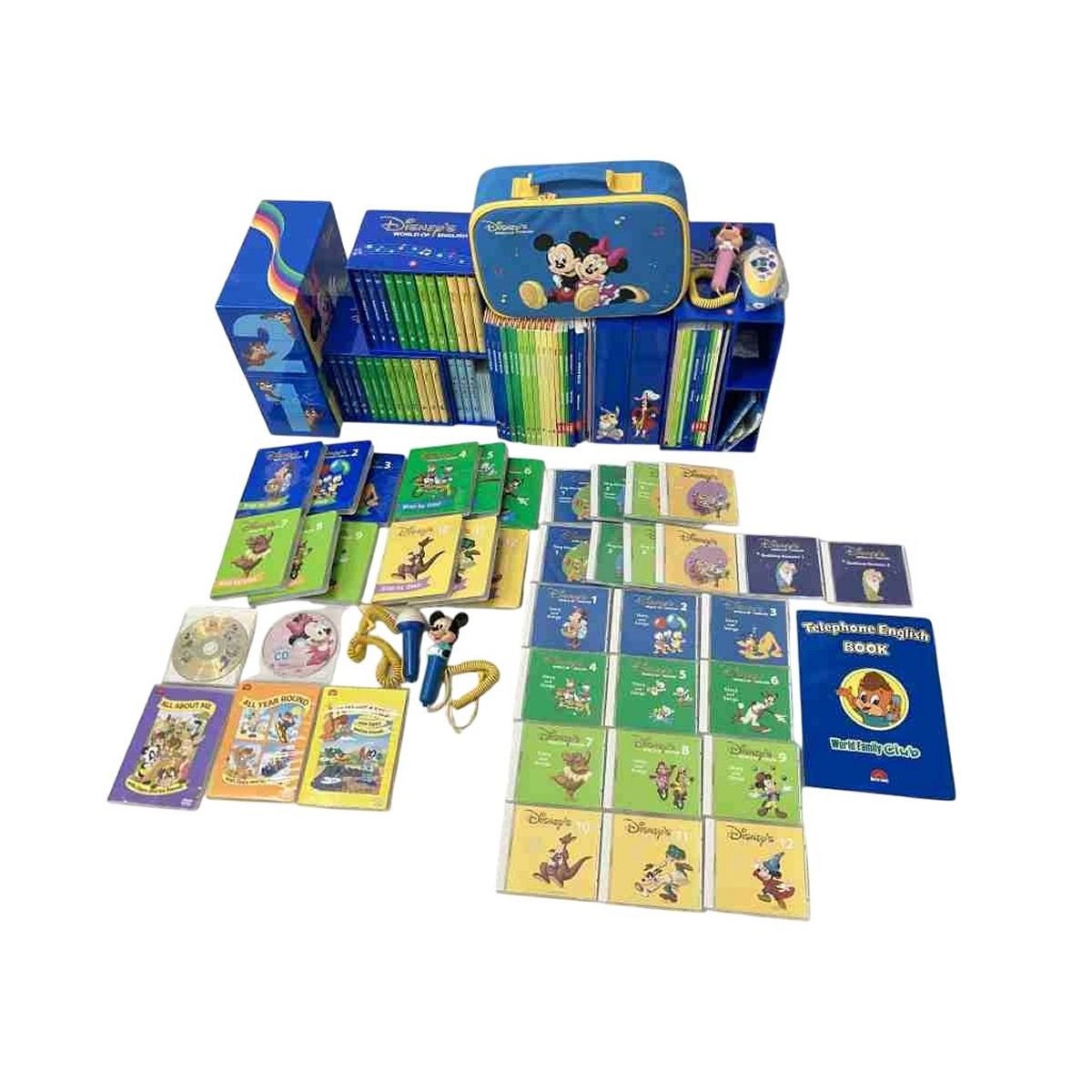 DWE ディズニー ワールドオブ イングリッシュ 2013年頃 DVD版 幼児 英語 システム 教材