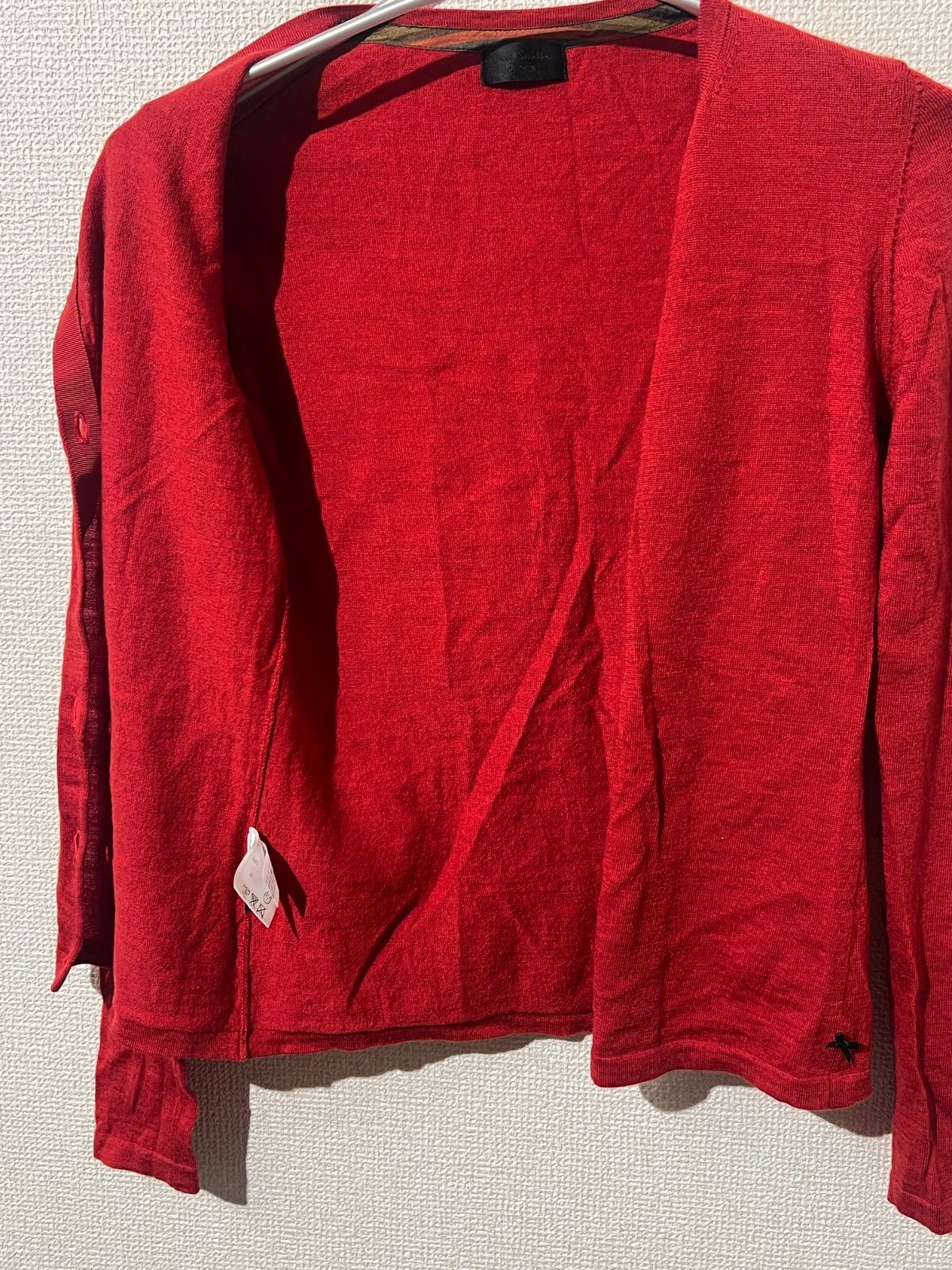 ⭐️美品⭐️ PaulSmithBlack ポールスミス M カーディガン レッド