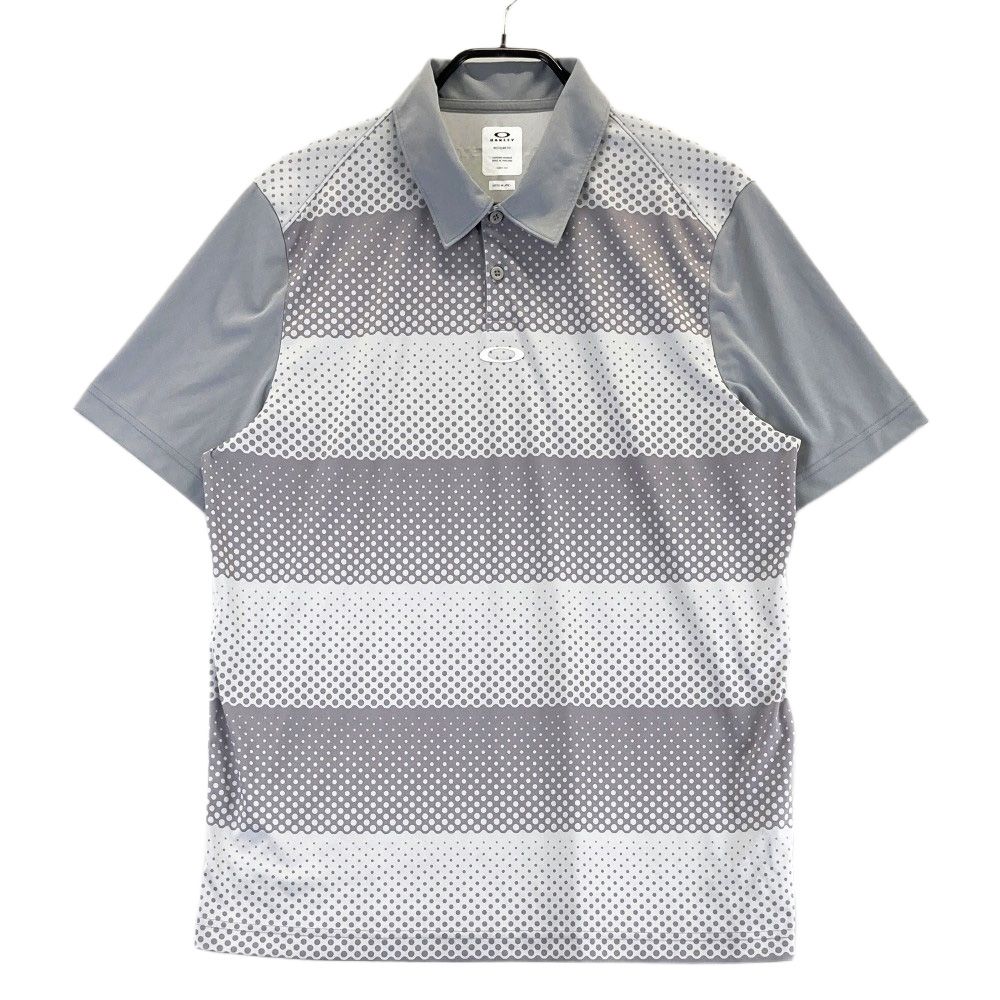 サイズ：L OAKLEY オークリー FOA400133 半袖ポロシャツ ドット柄