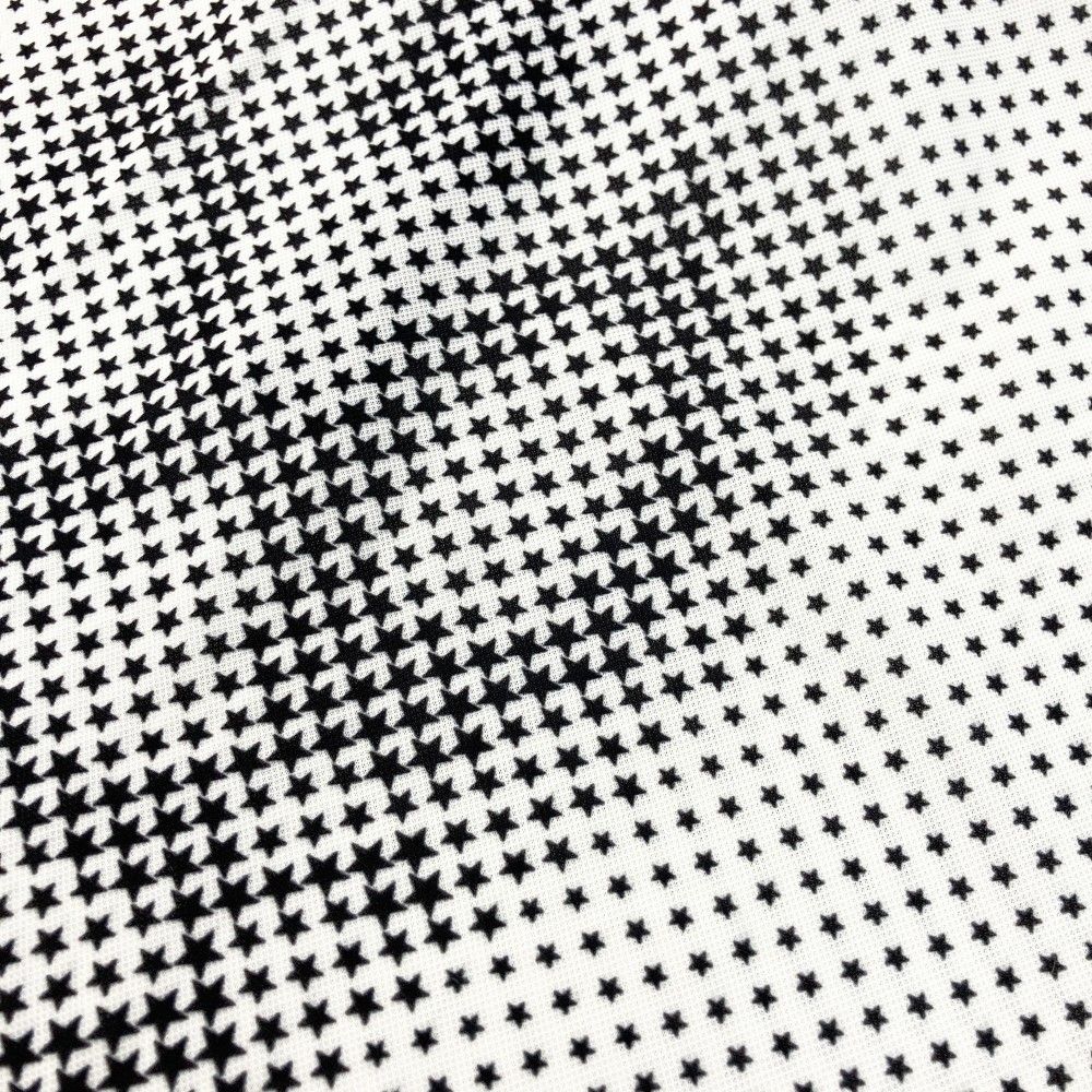 サイズ：4 RUSSELUNO ラッセルノ 半袖ポロシャツ ルチャ 星柄 ホワイト