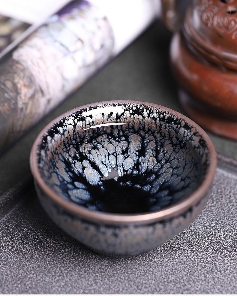 【新品未使用】Magic Cooking MK-1 圧力鍋 3.0L 抹茶碗 抹茶茶碗 天目茶碗 曜変天目茶碗 茶道具 お茶碗 国宝 茶道 茶碗 窯