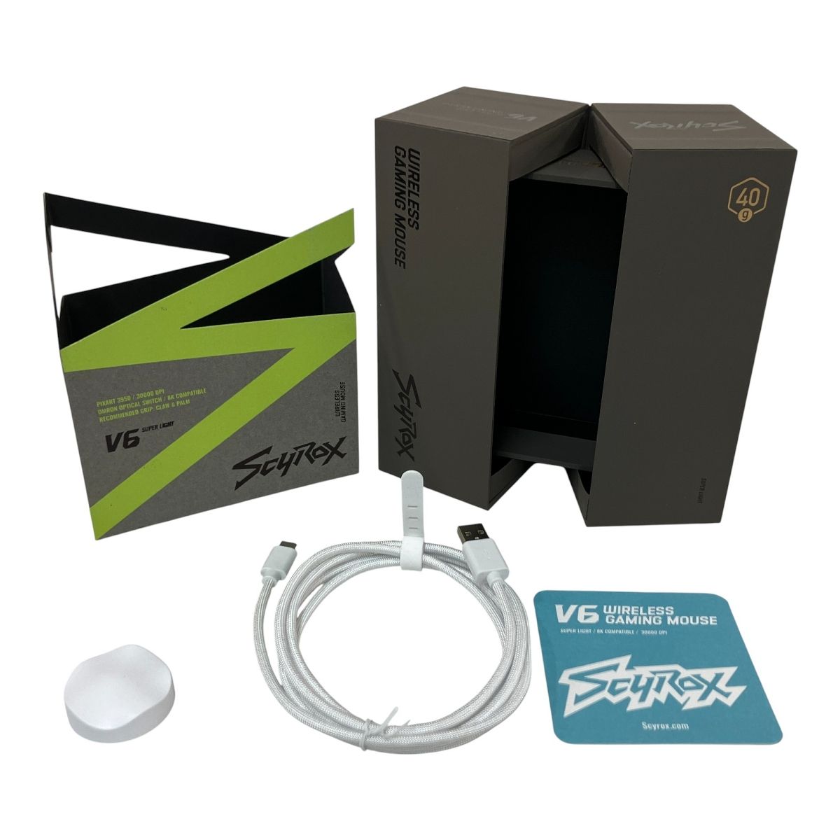 SCYROX V 6 サイロックス ワイヤレス ゲーミングマウス PC