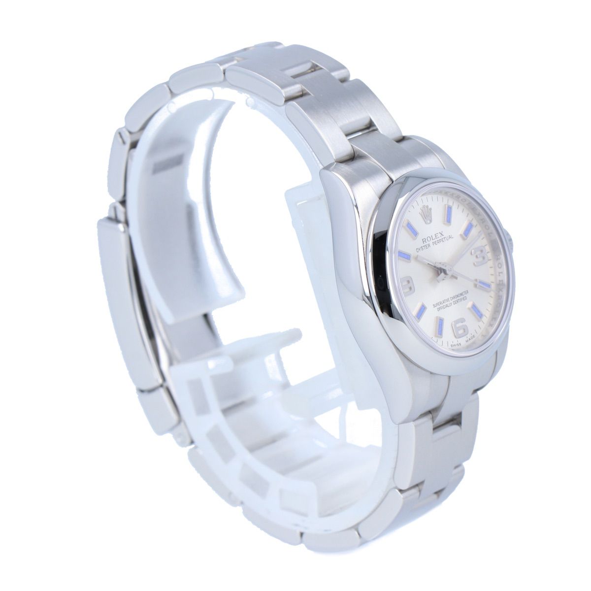 ROLEX】ロレックス オイスターパーペチュアル 176200 Z番 ブルー