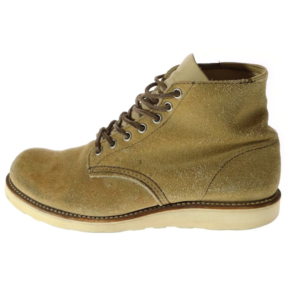 RED WING (レッド ウイング) CLASSIC WORK 6INCH 8167 クラシックワーク スエード ブーツ ベージュ