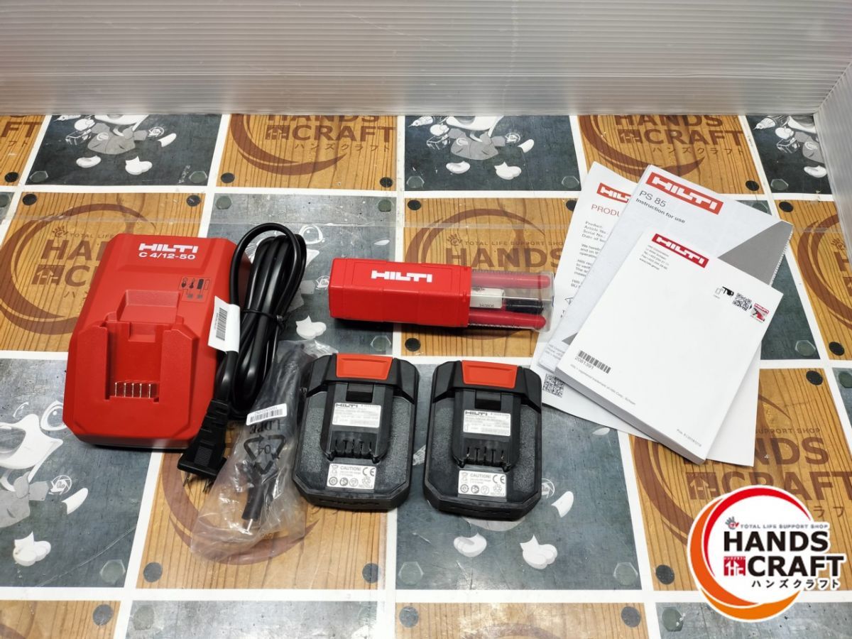 品 ヒルティ HILTI PS 85 ウォールスキャナー バッテリー×2 充電器付き