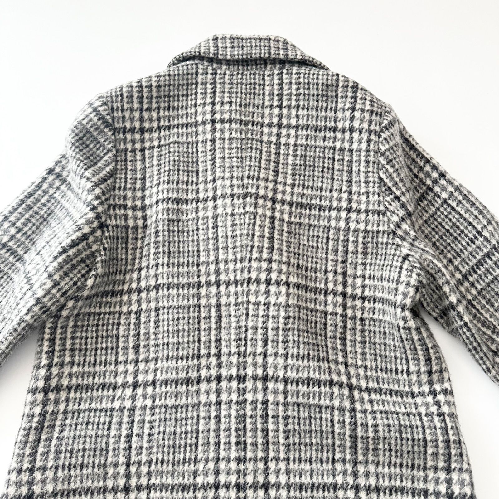 Jules Tournier 千鳥格子 ハウンドトゥース ダブルチェスター ロング