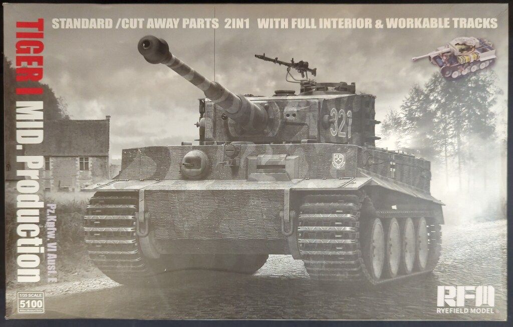Rye Field Model 1/35 タイガーI 重戦車 中期型 w/フルインテリア