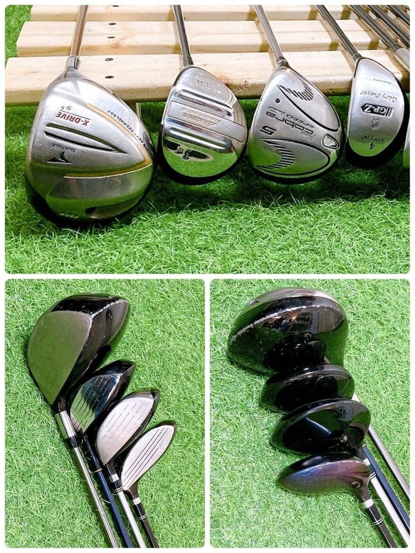 H2.ツアーステージ 初心者オススメ ゴルフクラブ メンズセット 右利き