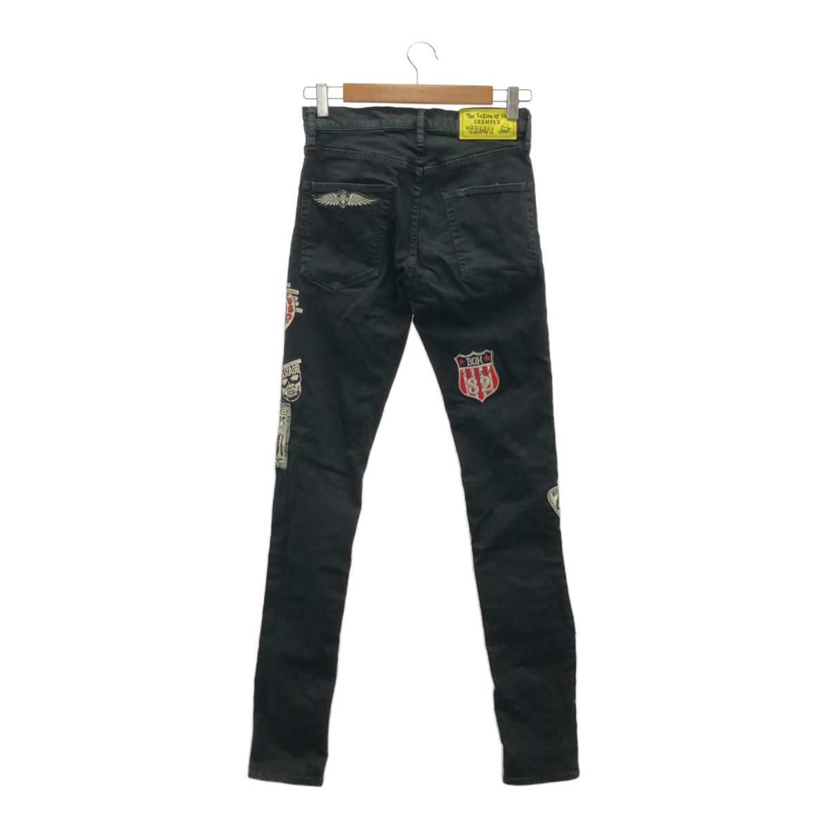 GLAMOUR CRAMPS クランプス ブラック スキニー パンツ ヒステリックグラマー 28インチ 品 tsu