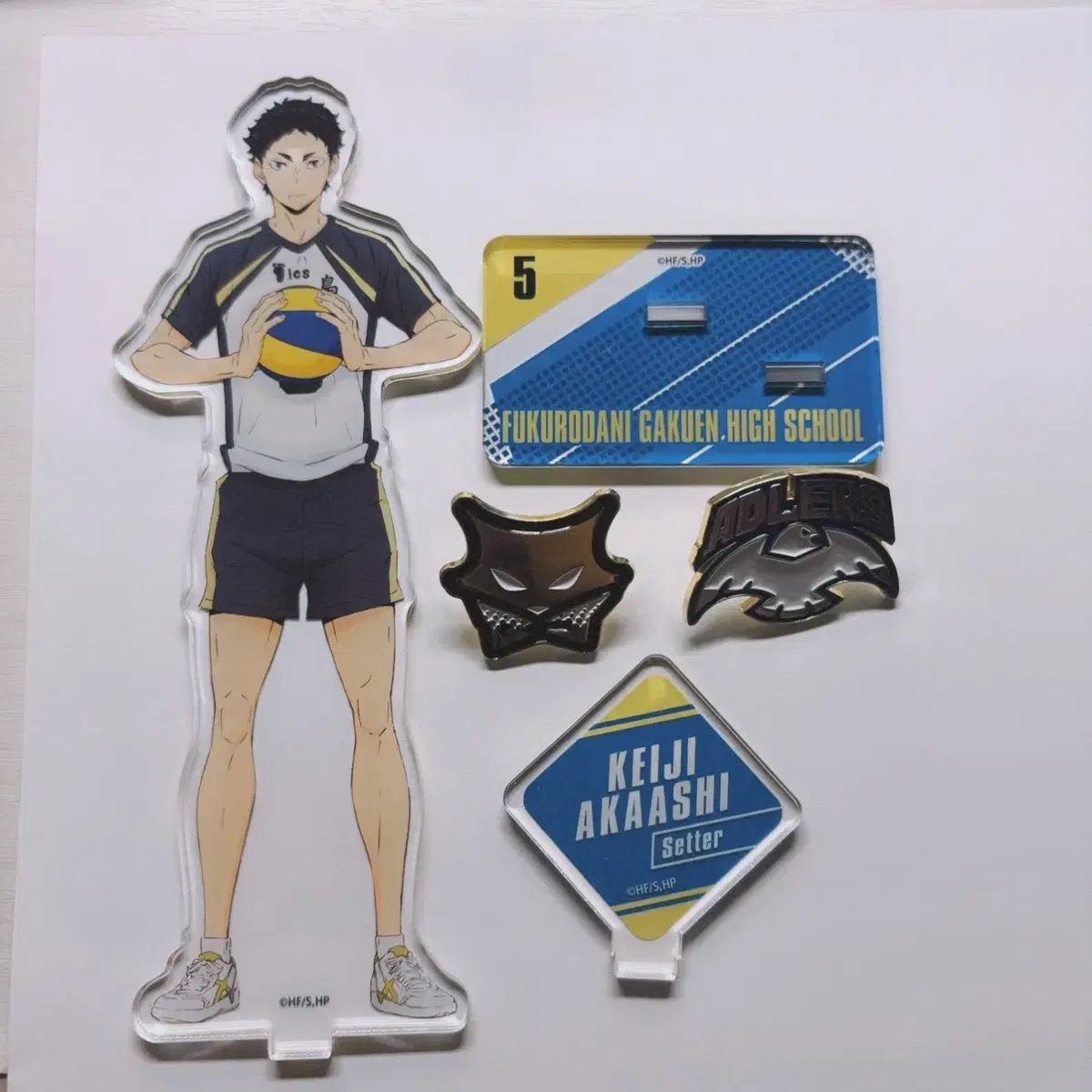 赤葦 京治 アクリル スタンド & ハイキュー バッジ - メルカリ