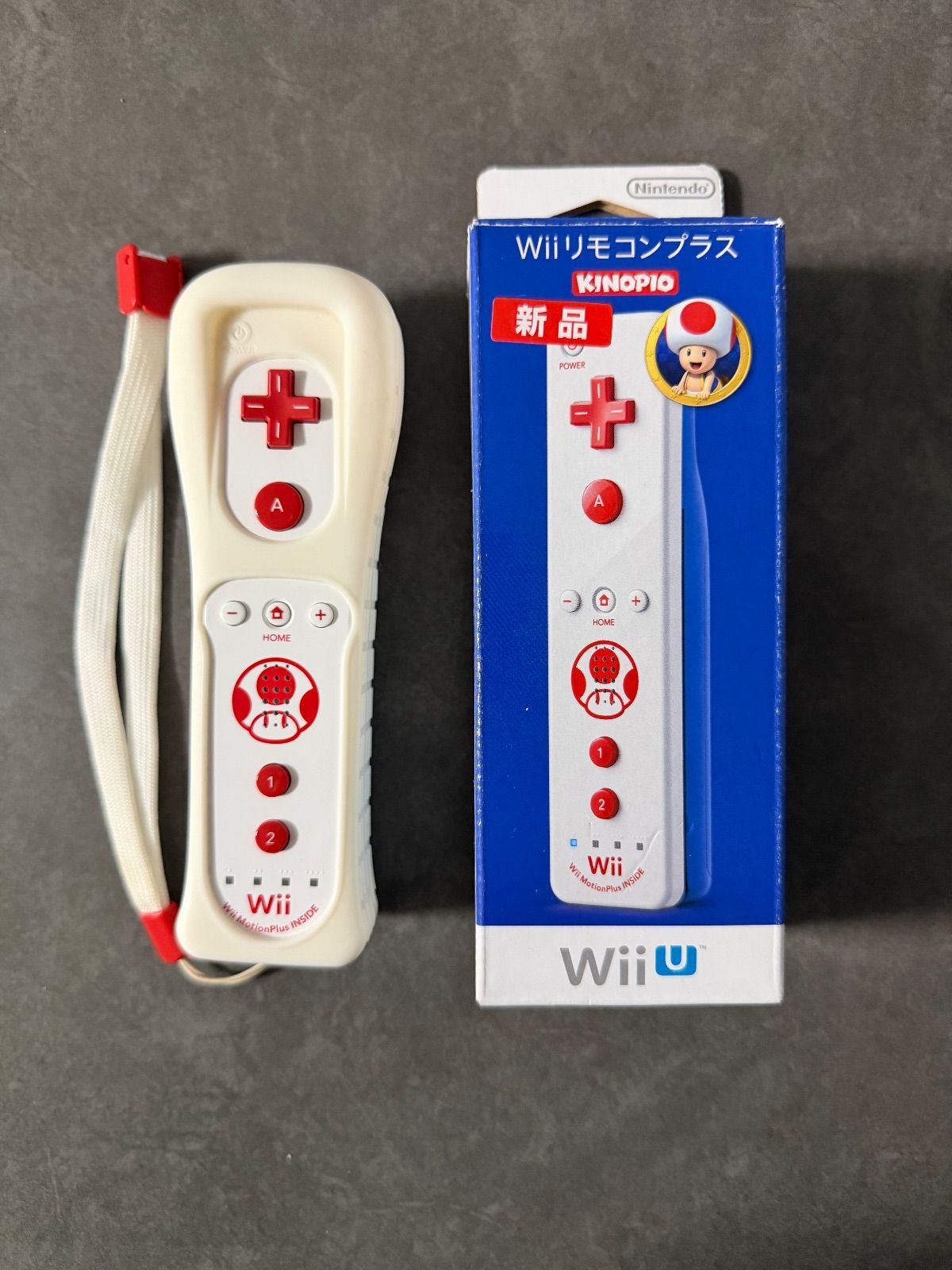 箱付き「Wiiリモコンプラス キノピオ」 - メルカリ