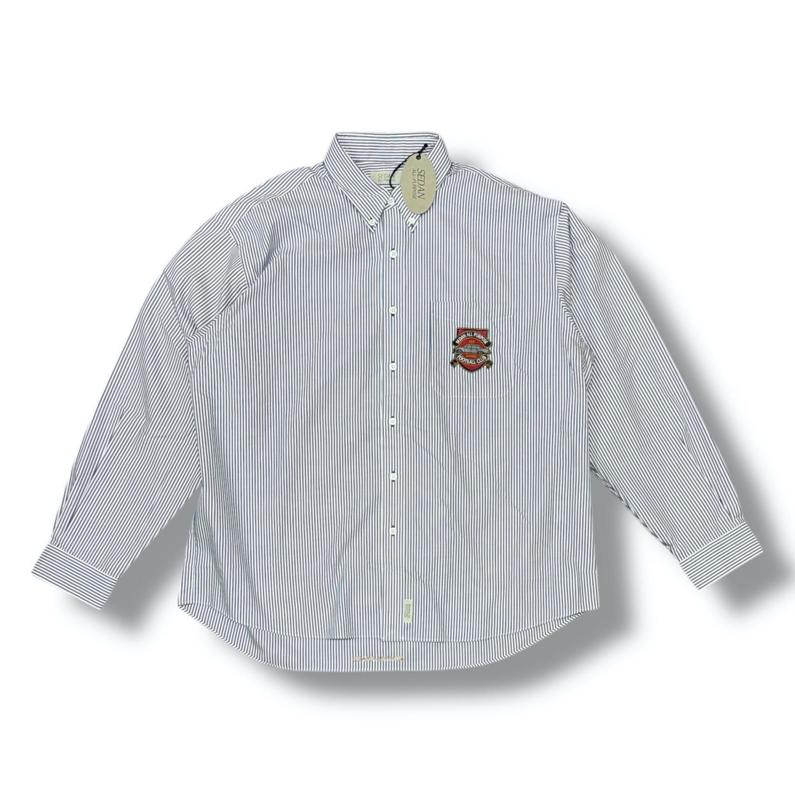参考上代24200円 未使用 SEDAN ALL-PURPOSE 25SS Emblem BD Shirt