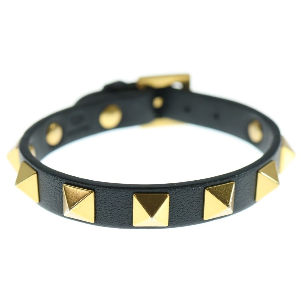 VALENTINO (ヴァレンティノ) ロックスタッズ レザーブレスレット