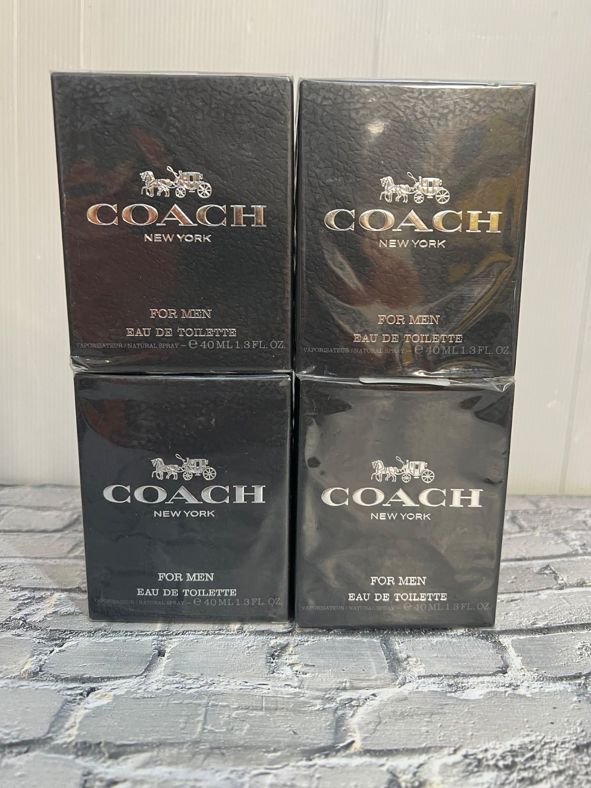 COACH コーチマン オーデトワレ ET 40 ml 4箱セット H 71203-1