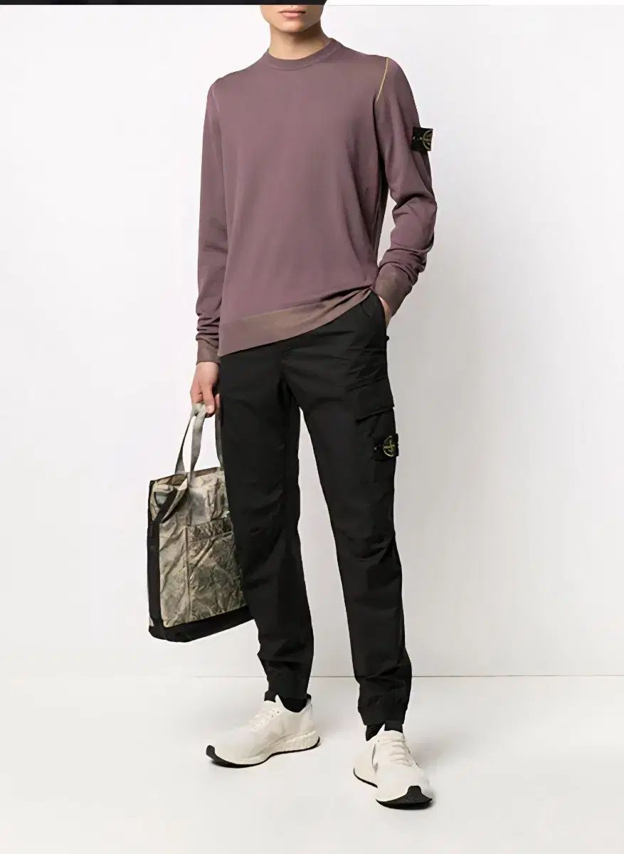 ストーンアイランド ストレッチコットン テーラーパラシュート カーゴパンツ 30-32 22 SS