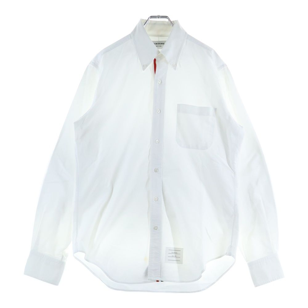 THOM BROWNE (トムブラウン) トリコロールオックスフォードBDシャツ